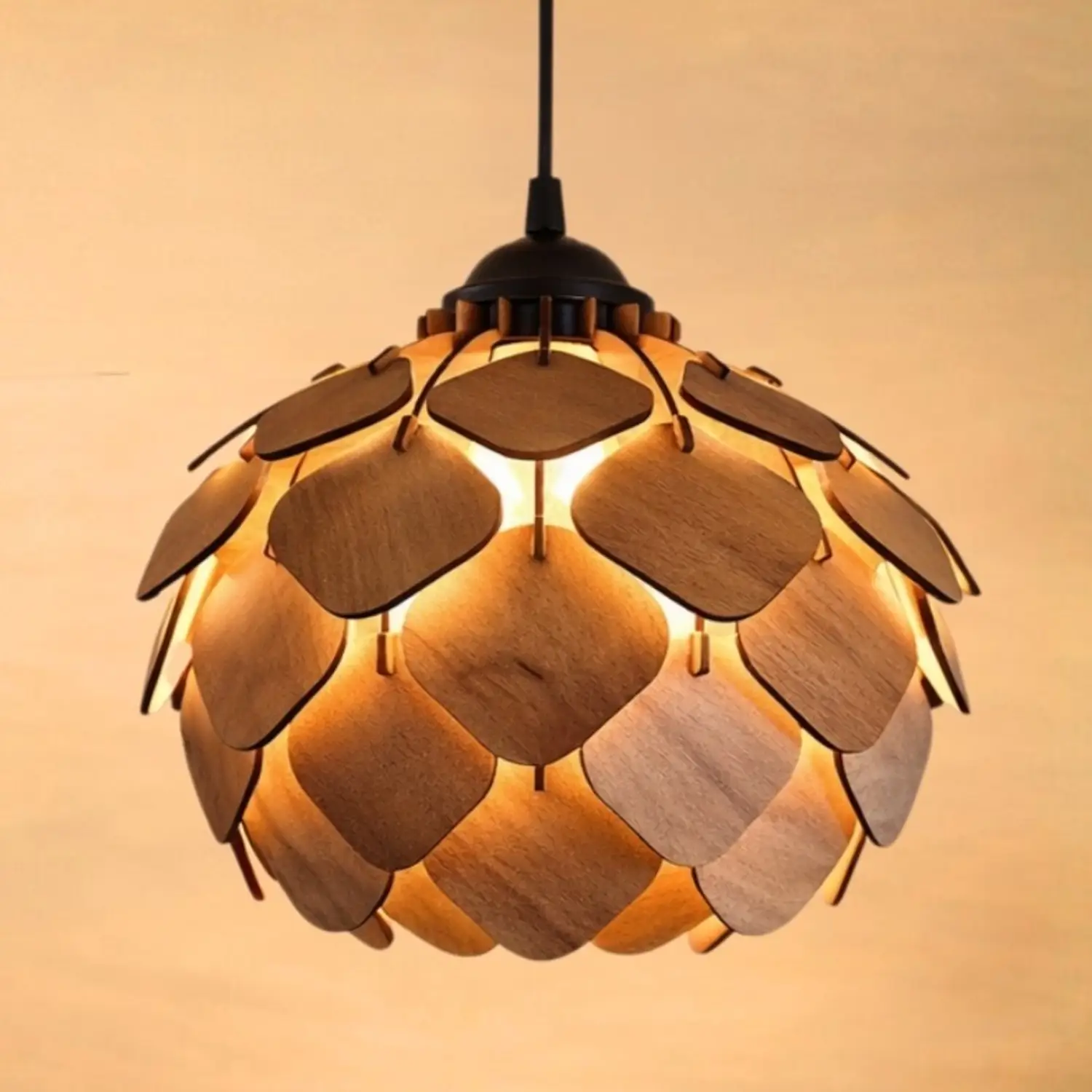 Wooden Pendant Lamp