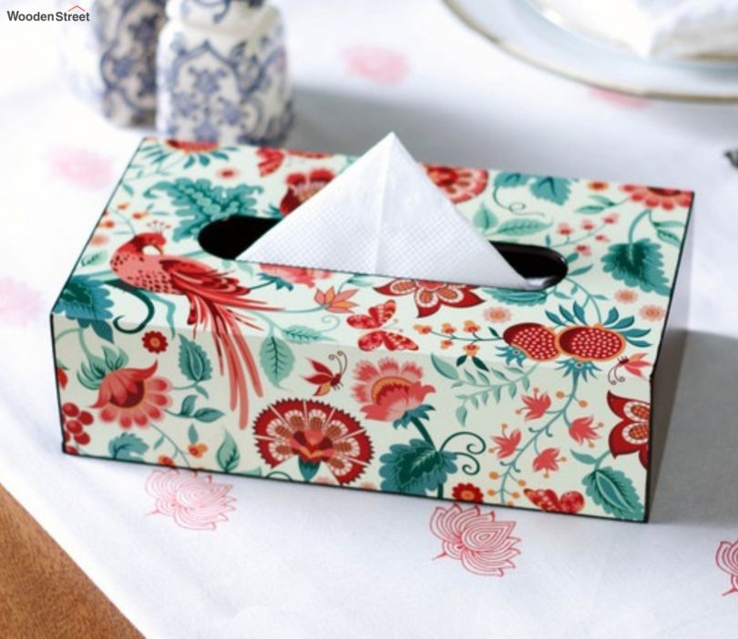 Wooden Tissue Box